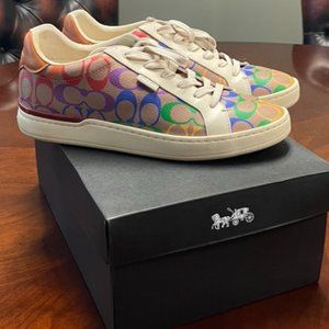 Coach Multi-colored Tennis Shoes in Size 9